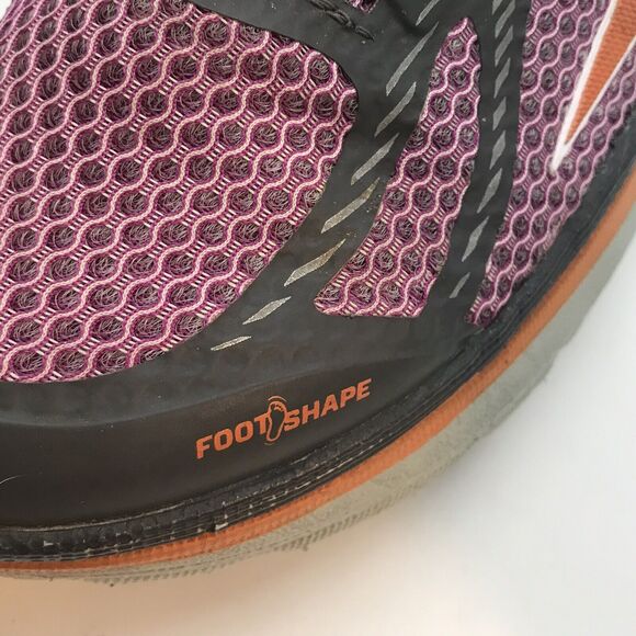 Altra Paradigm 3 Zero Drop Women's 9.5 Running Shoe Orange Purple Gray Sneakers - Picture 13 of 14